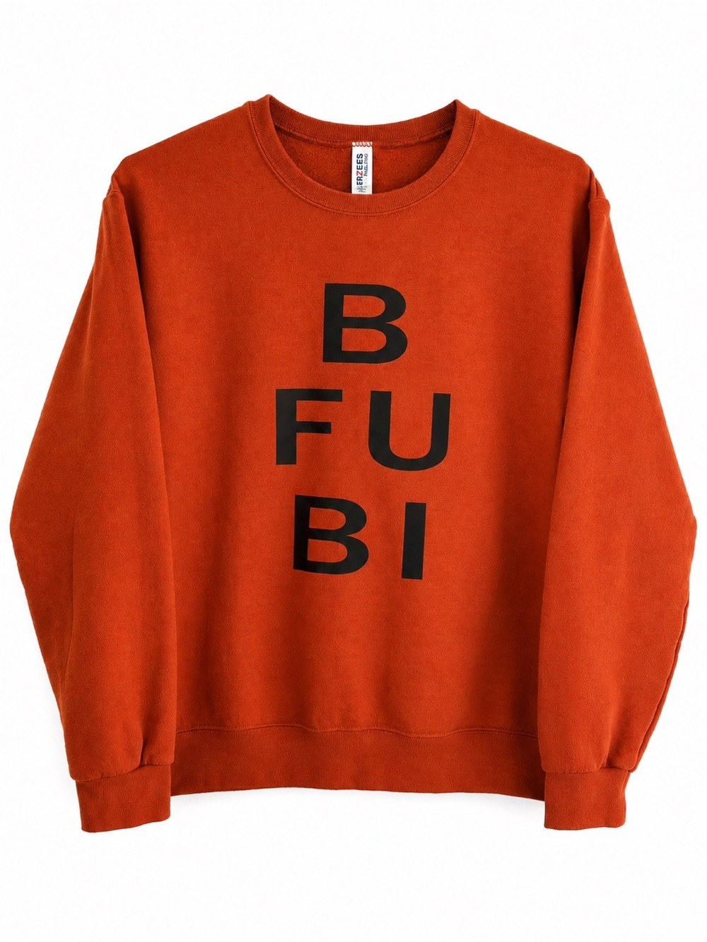 Women’s Crewneck Sweatshirt with BFUBI Graphic